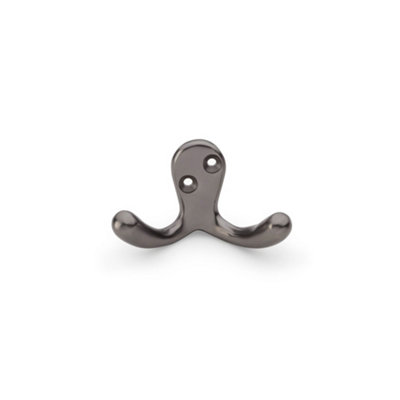 B&Q -  Victorian Double Robe HookDark Bronze