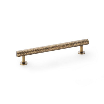 Alexander & Wilks Leila Hammered Cabinet PullAntique Brass from B&Q