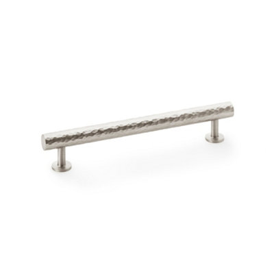 Alexander & Wilks Leila Hammered Cabinet PullSatin Nickel from B&Q
