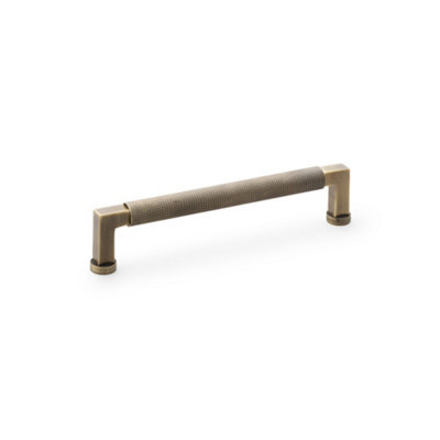 Alexander & Wilks Camille Knurled Cabinet Pull HandleAntique Brass from B&Q