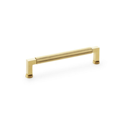 Alexander & Wilks Camille Knurled Cabinet Pull HandleSatin Brass Pvd from B&Q