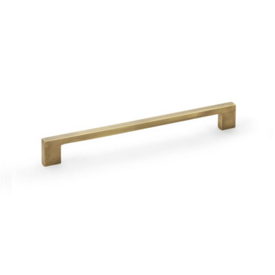 Alexander & Wilks Marco Cupboard Pull HandleAntique Brass224mm from B&Q