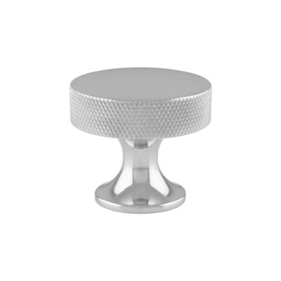 Alexander & Wilks Berlin Cupboard KnobPolished Chrome38mm from B&Q