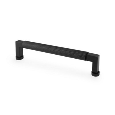 Alexander & Wilks Camille Knurled Cabinet Pull HandleBlack from B&Q