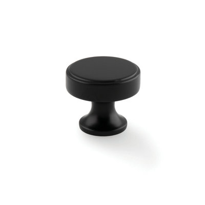 Alexander & Wilks Havana Cabinet KnobBlack from B&Q