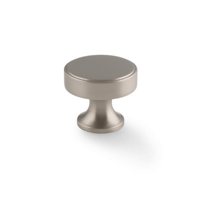 Alexander & Wilks Havana Cabinet KnobSatin Nickel from B&Q