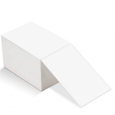 4X8" Fanfold Thermal Shipping Labels (1000 Labels)1 Stack from B&Q
