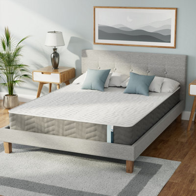 Summerby Sleep No. 9 Three Zone Memory Foam And Coil Spring Hybrid MattressSmall Double 122 X 190Cm from B&Q