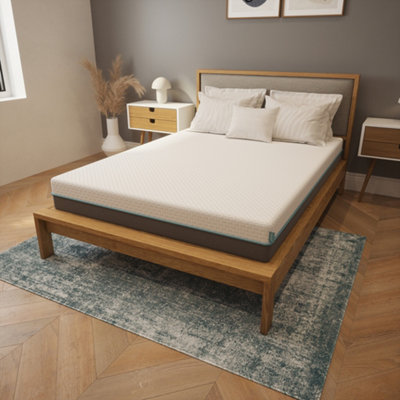 Summerby Sleep No. 14 Coollux Gel Infused Memory Foam MattressKing Size 150 X 200Cm from B&Q