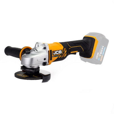 B&Q -  18V Cordless Angle Grinder115mm 4 1/2 Inch M14 Thread   Bare Unit Only  21-18Ag-B