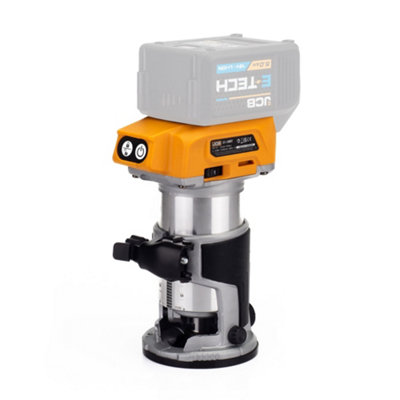 Jcb 18V Router Base Bare Unit21-18Rt-B from B&Q