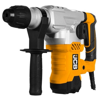 Jcb Rh1500 1500W 240V 4 Function Sds 4Kg Rotary Hammer Drill 32Mm Chisel Hammer