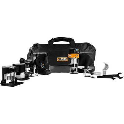 Jcb Tools 18V Brushless Router Kit from B&Q