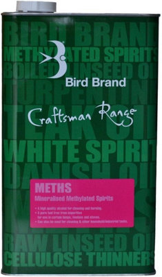 True Gifts 5LCraftsman Range Methylated SpiritsMulti Purpose Cleaning Solution & FuelHigh Purity Denatured For CleaningDegreasing, from B&Q