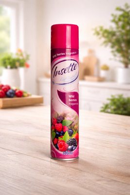 B&Q -  Insette Air Freshener Wild Berries Spray 300Ml