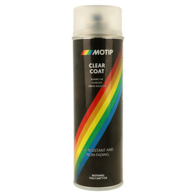 SuperGift.com Motip Clear Coat Matt Spray 500Ml from B&Q