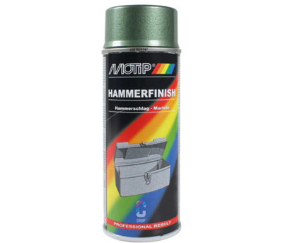 SuperGift.com Motip Hammerfinish Green  Paint 400Ml from B&Q