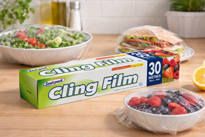 SuperGift.com Sealapack Strong  Cling Film 30Cm X30M from B&Q