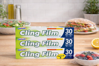 SuperGift.com 3X Sealapack Strong  Cling Film 30Cm X30M from B&Q