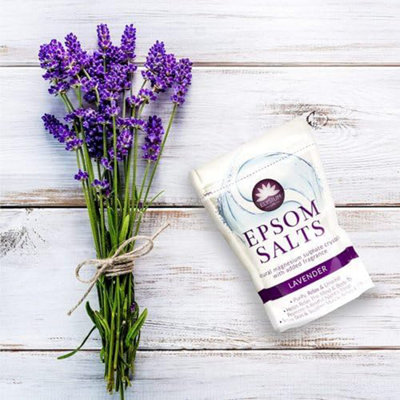 SuperGift.com Elysium Spa Epsom Salts Lavender 450G from B&Q