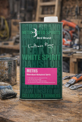 SuperGift.com Bird Brand Methylated Spirits Craftsman Liquid 1Lt from B&Q