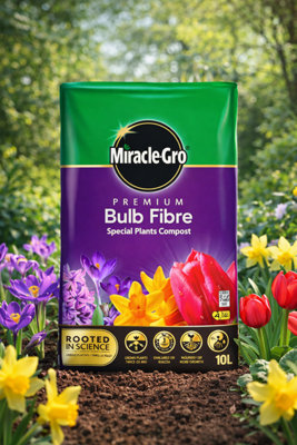 SuperGift.com Miracle-Gro Bulb Fibre Compost 10L from B&Q