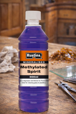 SuperGift.com Rustins Mineralised Methylated Spirit 500Ml from B&Q