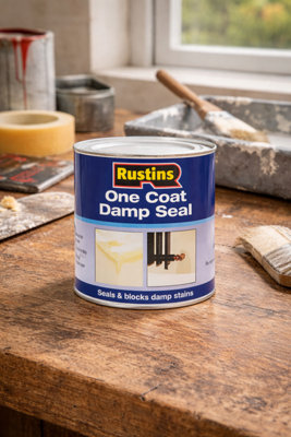 SuperGift.com Rustins One Coat Damp Seal Tin 500Ml from B&Q