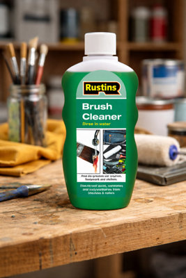 SuperGift.com Rustins Brush Cleaner 300Ml -Cleaning Solution from B&Q
