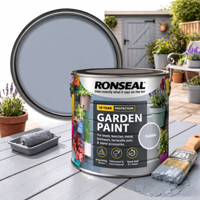SuperGift.com Ronseal Garden Paint Pebble 250Ml from B&Q