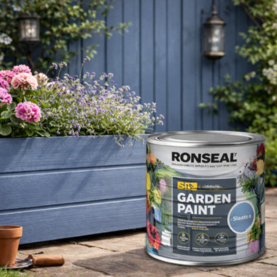 SuperGift.com Ronseal Garden Paint Cornflower 250Ml from B&Q