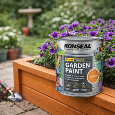 SuperGift.com Ronseal Garden Paint Sunbrust 750Ml from B&Q