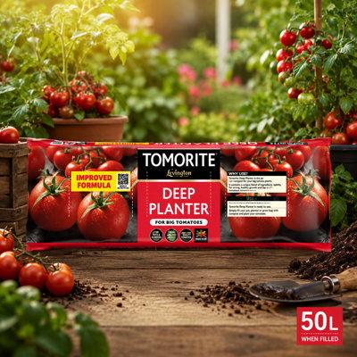 B&Q -  2X Levington Tomorite Organic Deep Planter Compost 42L