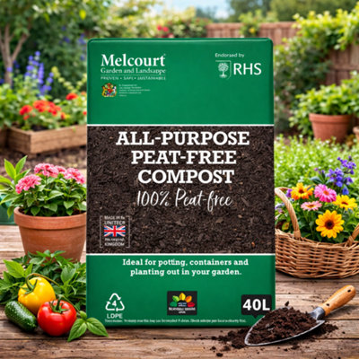 SuperGift.com Melcourt Sylvagrow All Purpose Peat Free Compost 40L from B&Q