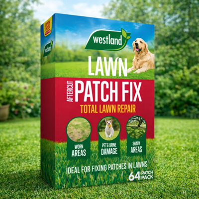 SuperGift.com Westland Aftercut Patch Fix Lawn Repair 64Pack4.8Kg from B&Q