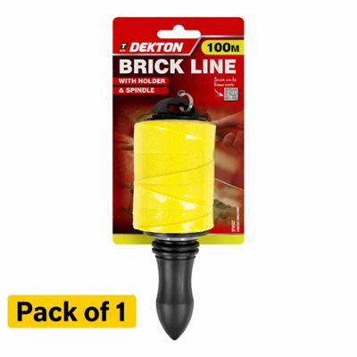 SuperGift.com Dekton 100M Brick Line With Holder from B&Q