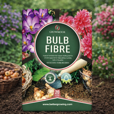 SuperGift.com Growmoor Bulb Fibre Compost 20L from B&Q