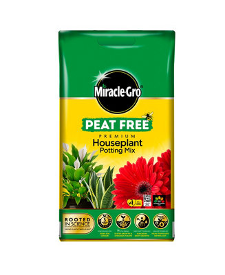 SuperGift.com Miracle-Gro-Peat Free Houseplant Potting Mix Compost 10L from B&Q