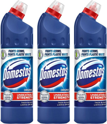 SuperGift.com 3X Domestos Bleach Original 750Ml