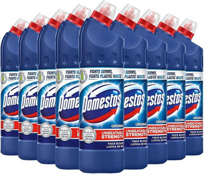 SuperGift.com 9X Domestos Bleach Original 750Ml