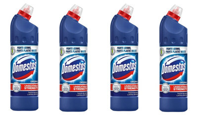 SuperGift.com 4X Domestos Bleach Original 750Ml