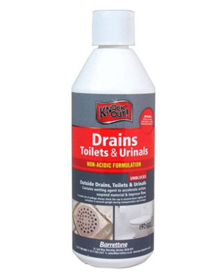 SuperGift.com 2X Knock Out Drains/toilets And Urinals Unblocker 500Ml from B&Q