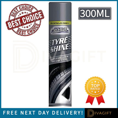 SuperGift.com Car Pride Tyre Shine Spray 300Ml from B&Q