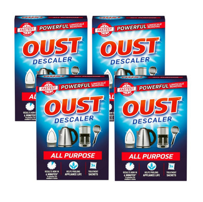 SuperGift.com 4X Oust All Purpose Descaler Sachets from B&Q