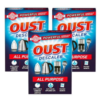 SuperGift.com 3X Oust All Purpose Descaler Sachets from B&Q