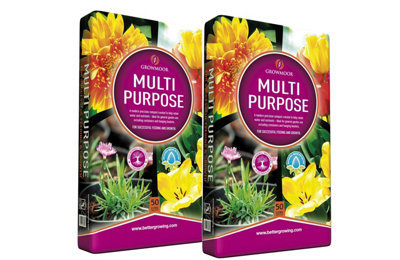 SuperGift.com 2X Growmoor Multi Purpose Compost 50L from B&Q