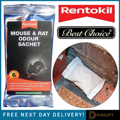 SuperGift.com Rentokil Mouse & Rat Odour Sachet from B&Q