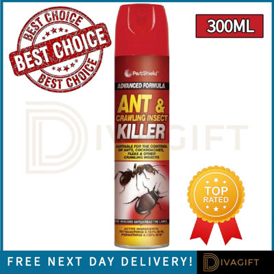 SuperGift.com Pestshield Ant & Crawling Spray 300Ml from B&Q