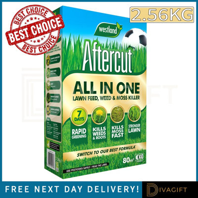 SuperGift.com Westland Aftercut All In One Lawn Feed 80M2.56Kg from B&Q