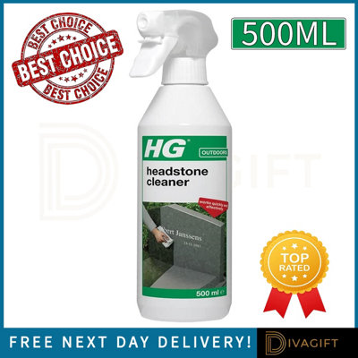 SuperGift.com Hg Headstone Cleaner Liquid 500Ml from B&Q